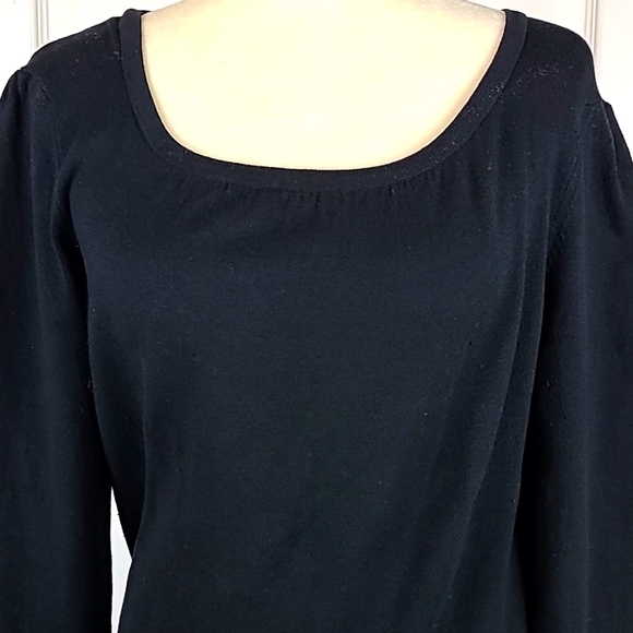 Studio Y Split Cut Out Back Sweater - Picture 2 of 9